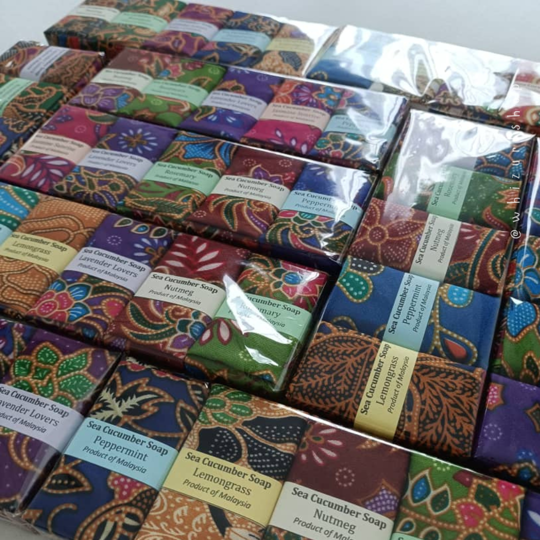 Healing Gamat Soap Set (5 pcs) | Handmade Sea Cucumber Soap for Smooth & Youthful Skin