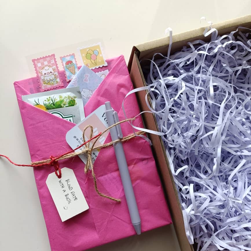 Blind Date with a Book Surprise Box | Cozy Reading Gift Box